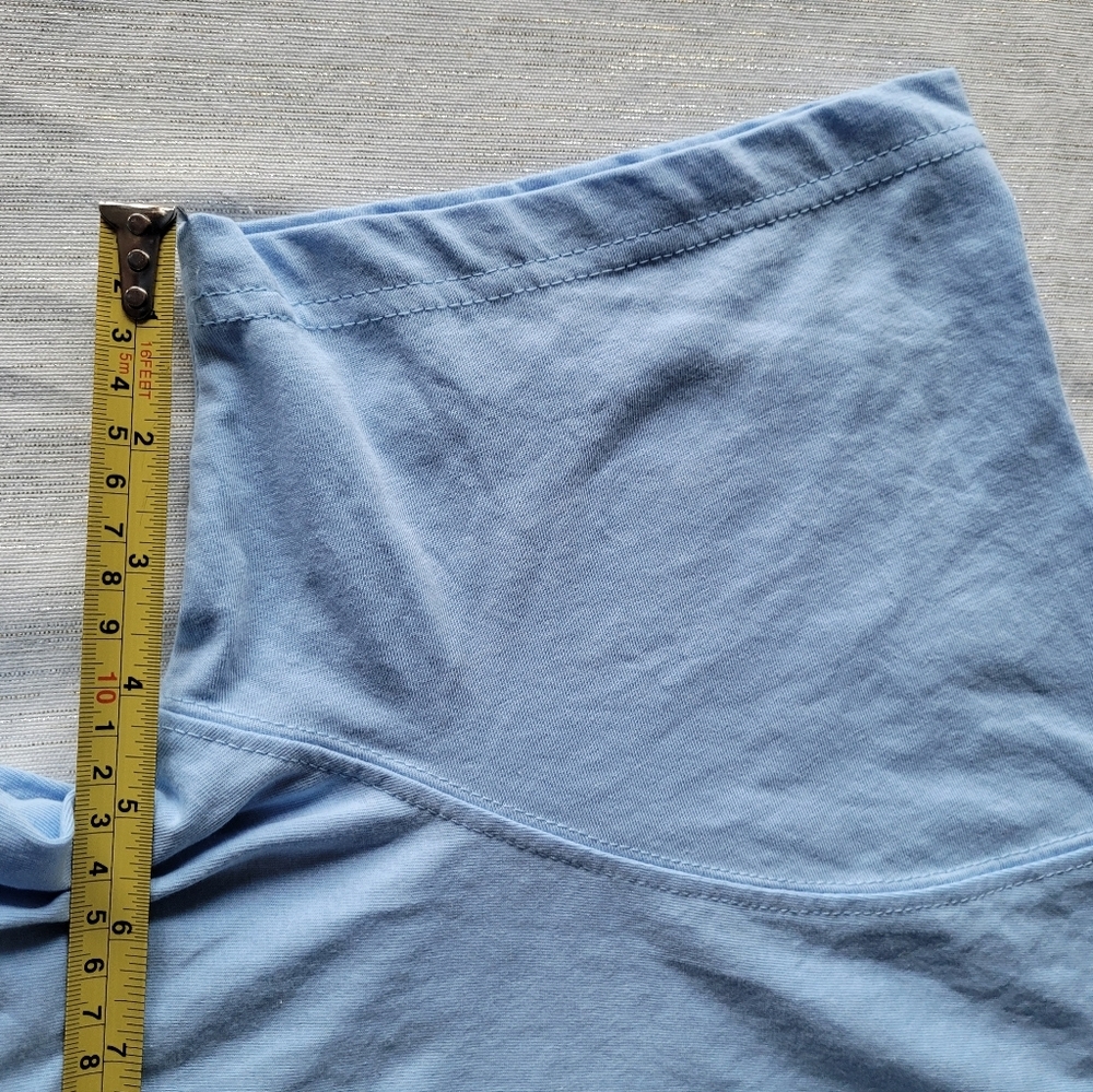 GOAT Light Blue Graphic Tee with Goat Patch Size L - Picture 9 of 9